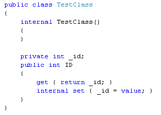 Class Definition
